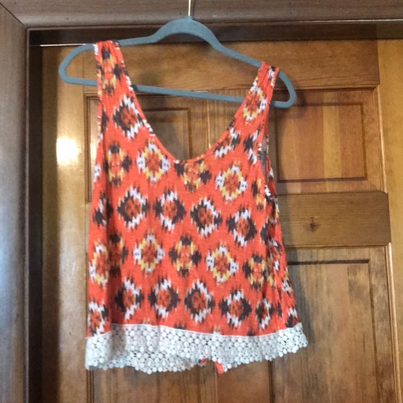 Faux button down tank - Picture 2 of 2